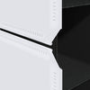 vidaXL Armario Modular con 9 Compartimentos 109x36,5x143 cm Negro y Blanco - Image 8 of 11