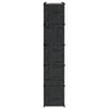 vidaXL Armario Modular 14 Compartimentos Negro y Blanco 37x146x180,5 cm - Image 8 of 18