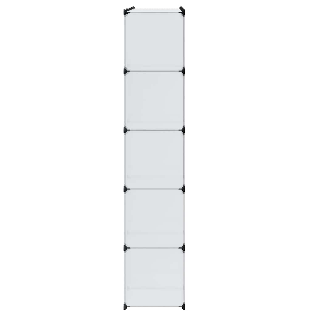 vidaXL Armadietto Modulare 14 Scomparti 37 x 146 x 180,5 cm Bianco - Image 7 of 18