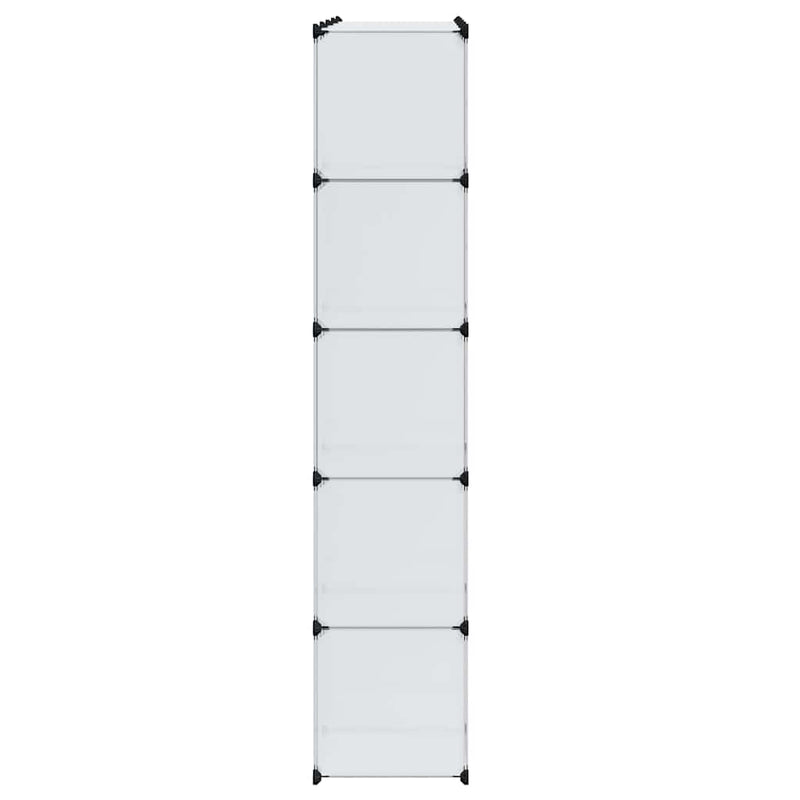 vidaXL Armadietto Modulare 14 Scomparti 37 x 146 x 180,5 cm Bianco - Image 7 of 18