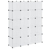 vidaXL Armadietto Modulare 14 Scomparti 37 x 146 x 180,5 cm Bianco - Image 9 of 18