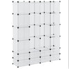 vidaXL Armadietto Modulare 14 Scomparti 37 x 146 x 180,5 cm Bianco - Image 6 of 18