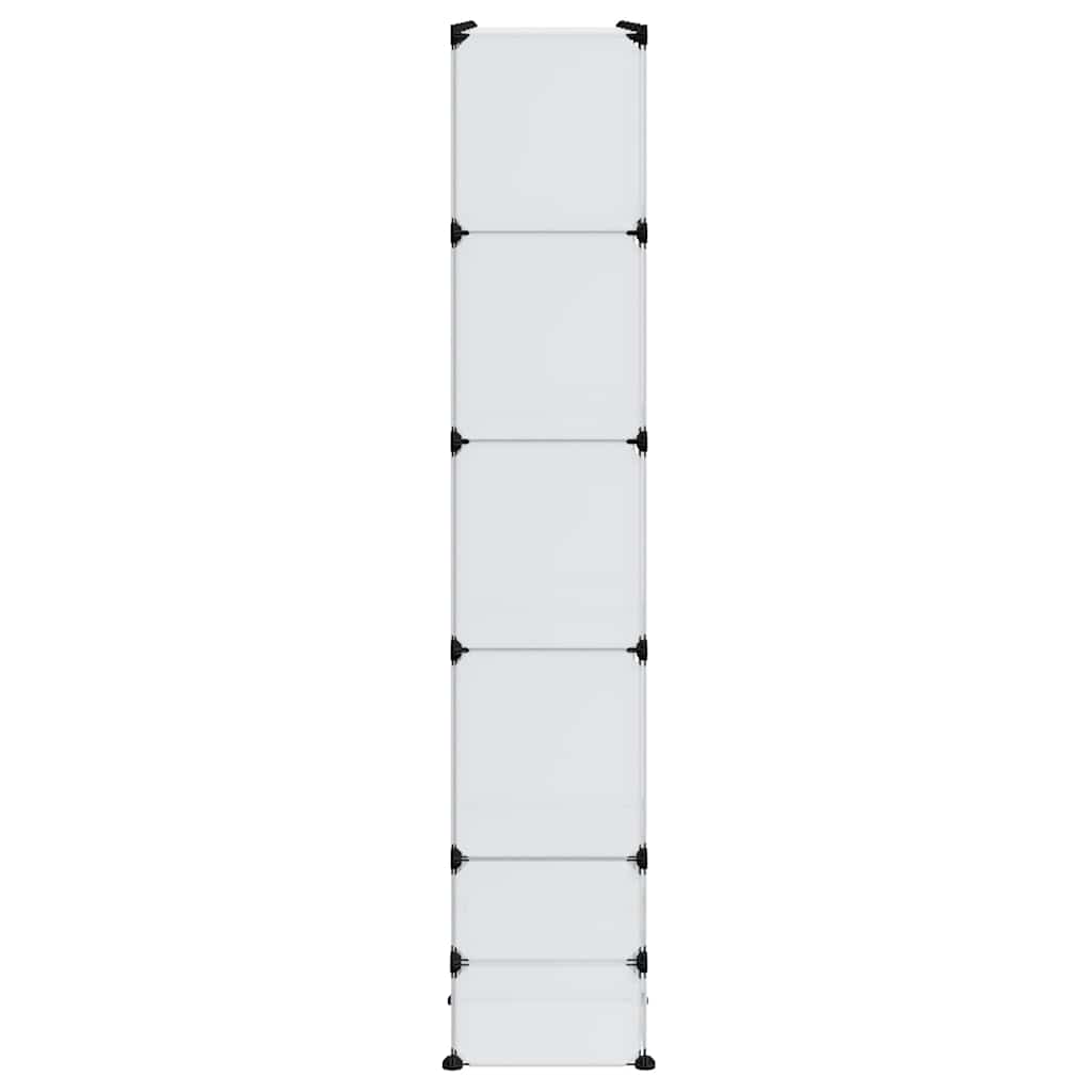 vidaXL Armadietto Modulare 14 Scomparti 37 x 146 x 180,5 cm Bianco - Image 8 of 18