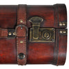 vidaXL 2 pcs Wooden Treasure Chest Vintage Brown - Image 4 of 5