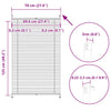 Tenda Plissè Bianca 70x125 cm- Regola Luce e Privacy Facilmente - Image 9 of 9