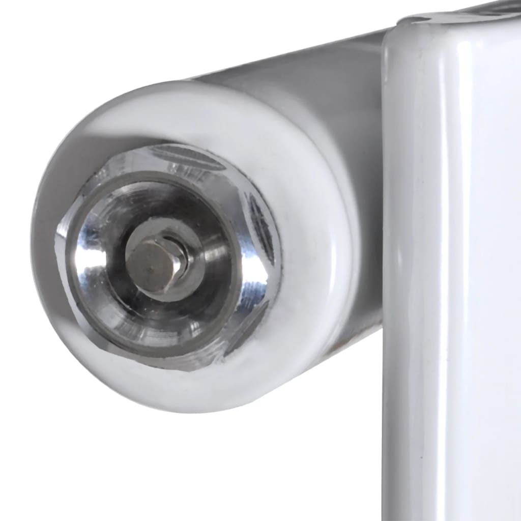vidaXL Termosifone Radiatore Bianco 465 mm x 900 mm - Image 4 of 5
