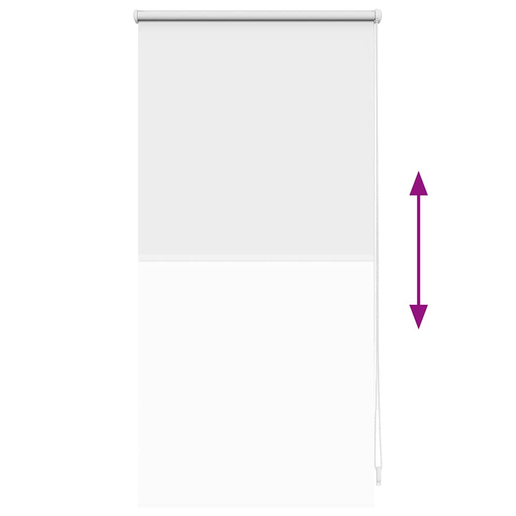 vidaXL Tenda a Rullo Oscurante 100% Poliestere 40 x 100 cm Bianco - Image 8 of 16