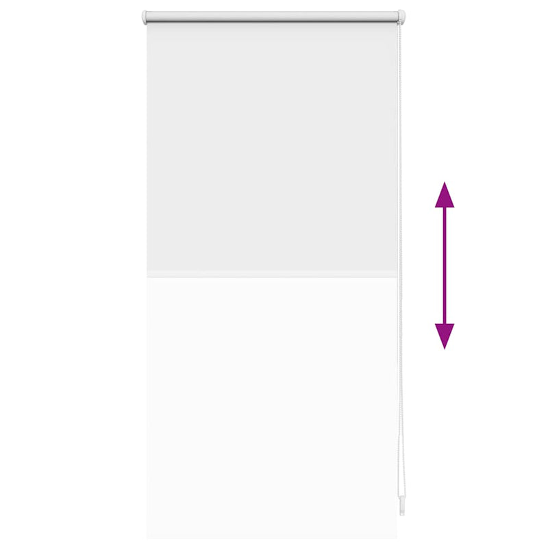 vidaXL Tenda a Rullo Oscurante 100% Poliestere 40 x 100 cm Bianco - Image 8 of 16