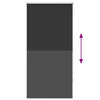 vidaXL Tenda a rullo oscurante 64,4x120 cm Tessuto Larghezza 60 cm Nero - Image 8 of 16