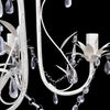 vidaXL Lampadario da Soffitto Cristallo Elegante Bianco - Image 3 of 4