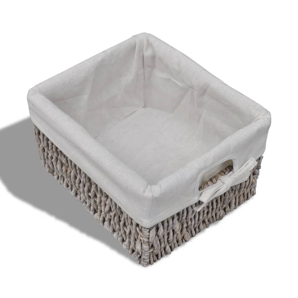 vidaXL Armario de Madera con 3 Cestas Trenzadas Marrón - Image 3 of 5