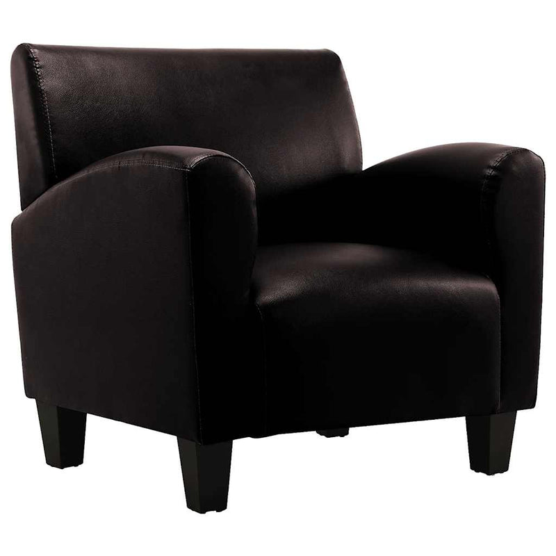 vidaXL Faux Leather Armchair 70 x 69 x 72 cm Dark Brown - Image 2 of 8