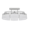 Modern Ceiling Light with 6 Ellipsoidal Glass E14 Lights - Image 3 of 5