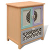 vidaXL Mobile laterale Multicolore 46 x 34 x 55.5 cm - Image 1 of 5