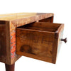 vidaXL Tavolino in Legno di Recupero 90x45x45 cm Multicolore - Image 7 of 10