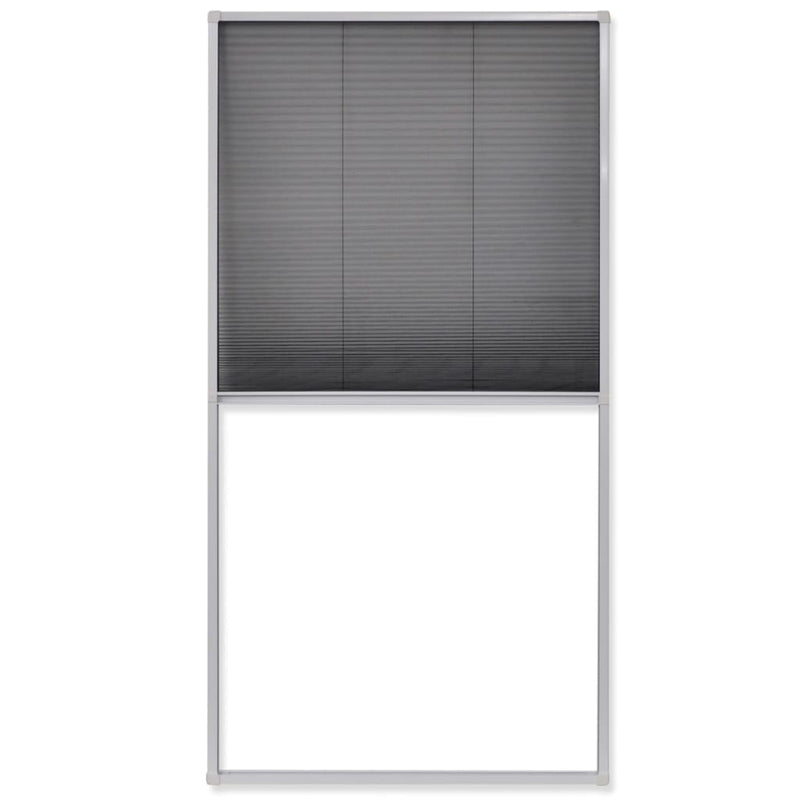 vidaXL Tenda Antiinsetti Plissettata da Finestra 80 x 160 cm - Image 2 of 5