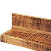 vidaXL Mensole a Muro in Legno Massiccio di Mango 110x16x16 cm Marrone (Set da 2) - Image 2 of 6