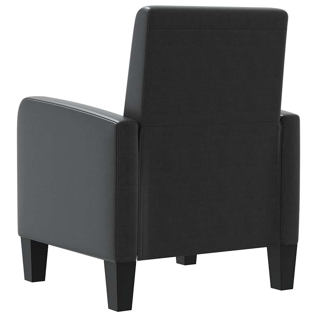 Poltrona Ergonomica vidaXL in Similpelle Nera - Image 4 of 7