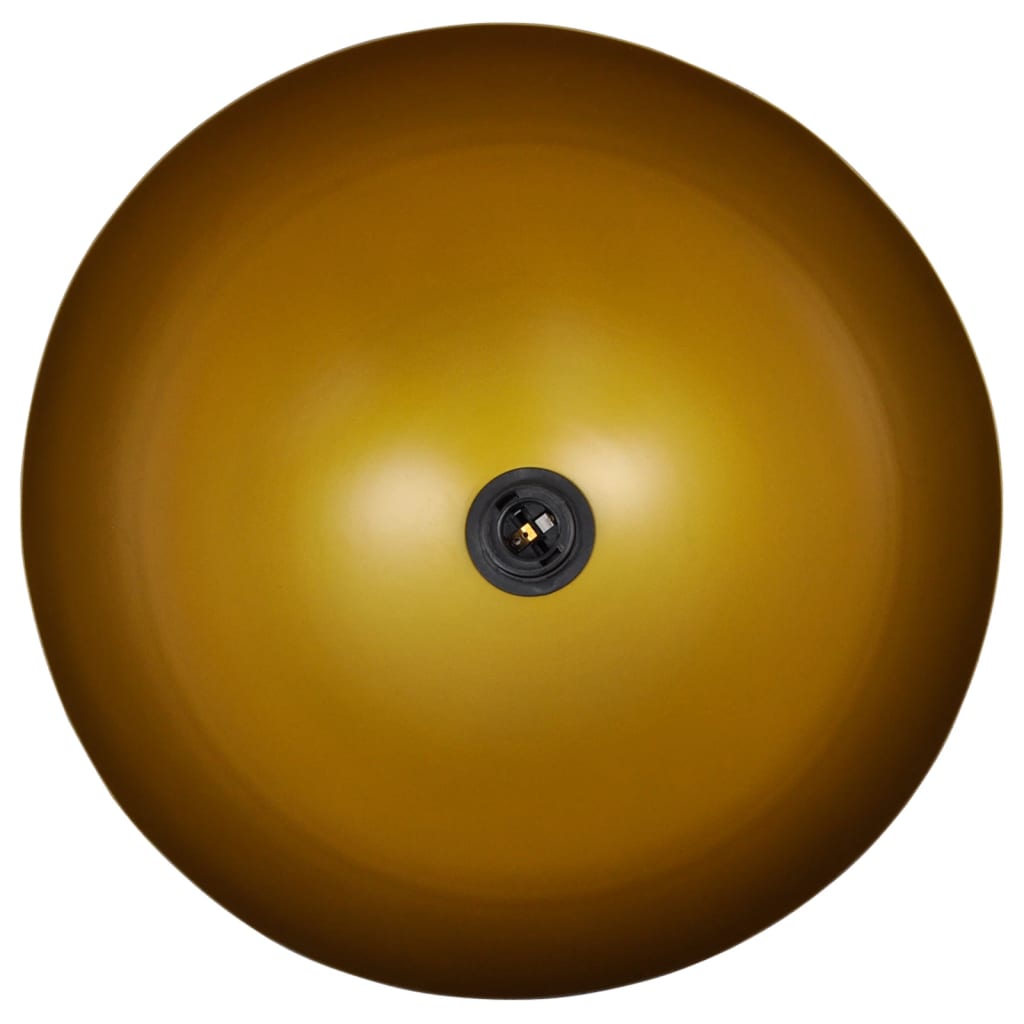 vidaXL Lampada a Sospensione 2 pz Altezza Regolabile Semisferica Nera - Image 7 of 8