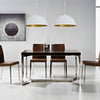 vidaXL Lámpara Colgante 2 Piezas Altura Ajustable Semiesférica Blanca - Image 3 of 8