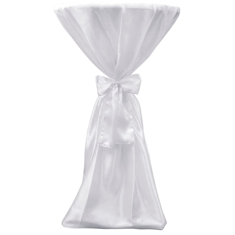 Copritavolo Bianco 60 cm con Fettuccia 2 pezzi - Image 1 of 3