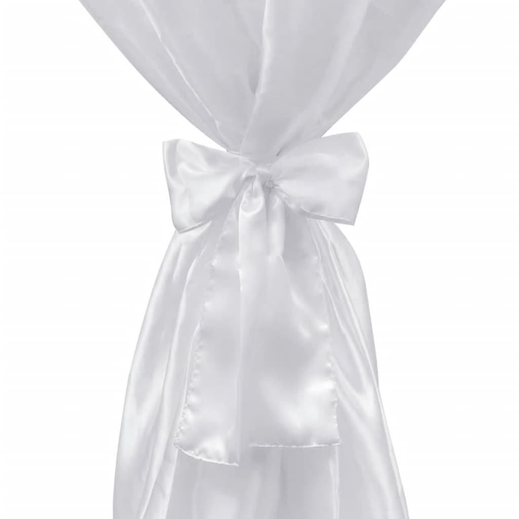 Copritavolo Bianco 60 cm con Fettuccia 2 pezzi - Image 2 of 3