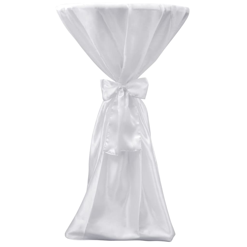 Copritavolo Bianco 70 cm con Fettuccia 2 pezzi - Image 1 of 3
