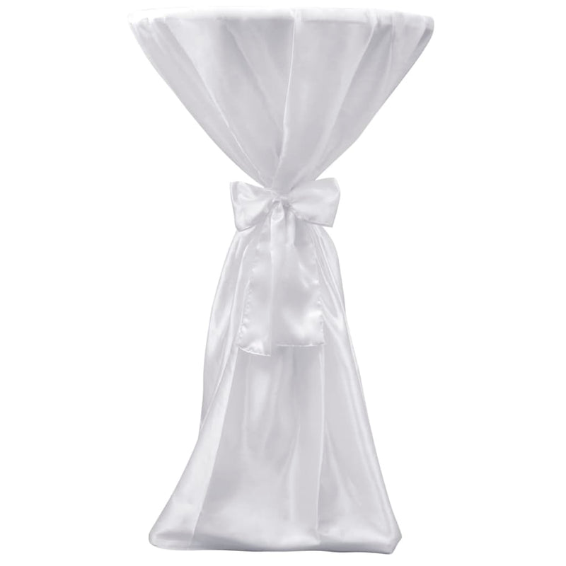 Copritavolo Bianco 70 cm con Fettuccia 2 pezzi - Image 1 of 3