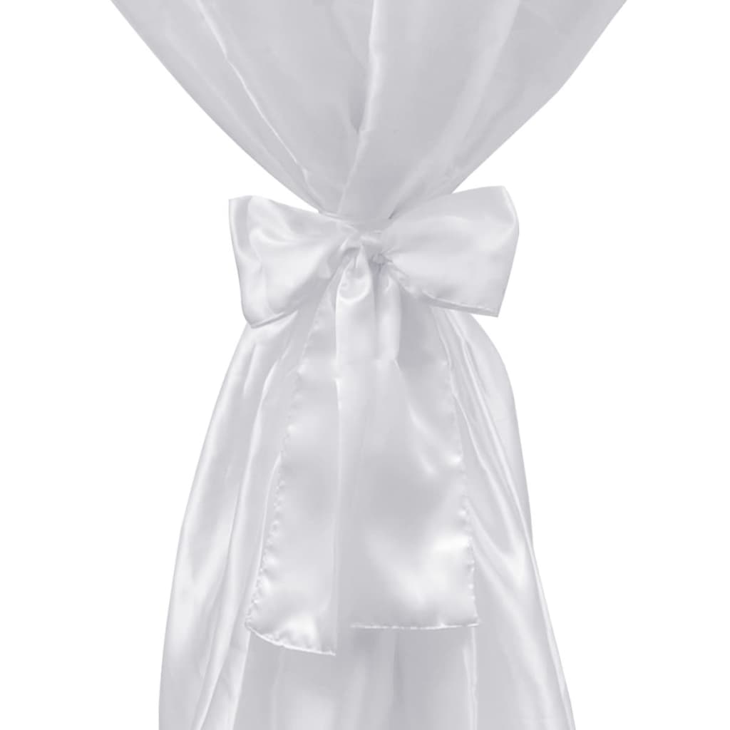 Copritavolo Bianco 70 cm con Fettuccia 2 pezzi - Image 2 of 3