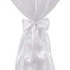 Copritavolo Bianco 80 cm con Fettuccia 2 pezzi - Image 2 of 3