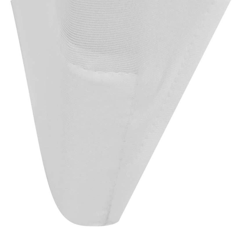 vidaXL Coprisedia in Tessuto Elasticizzato Bianco Set 50 pz - Image 5 of 11