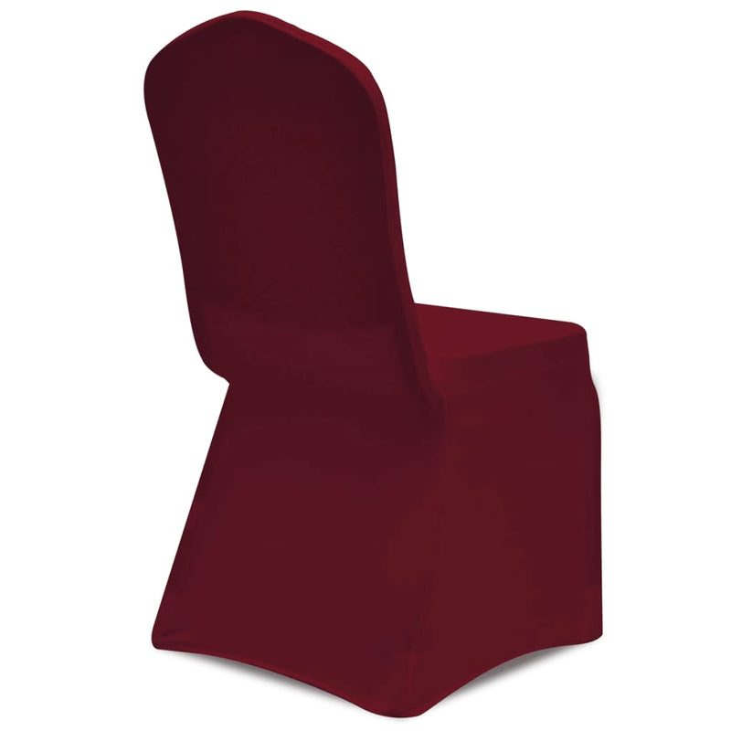 vidaXL Coprisedia in Elasticizzato 6 pz Bordò - Image 3 of 6