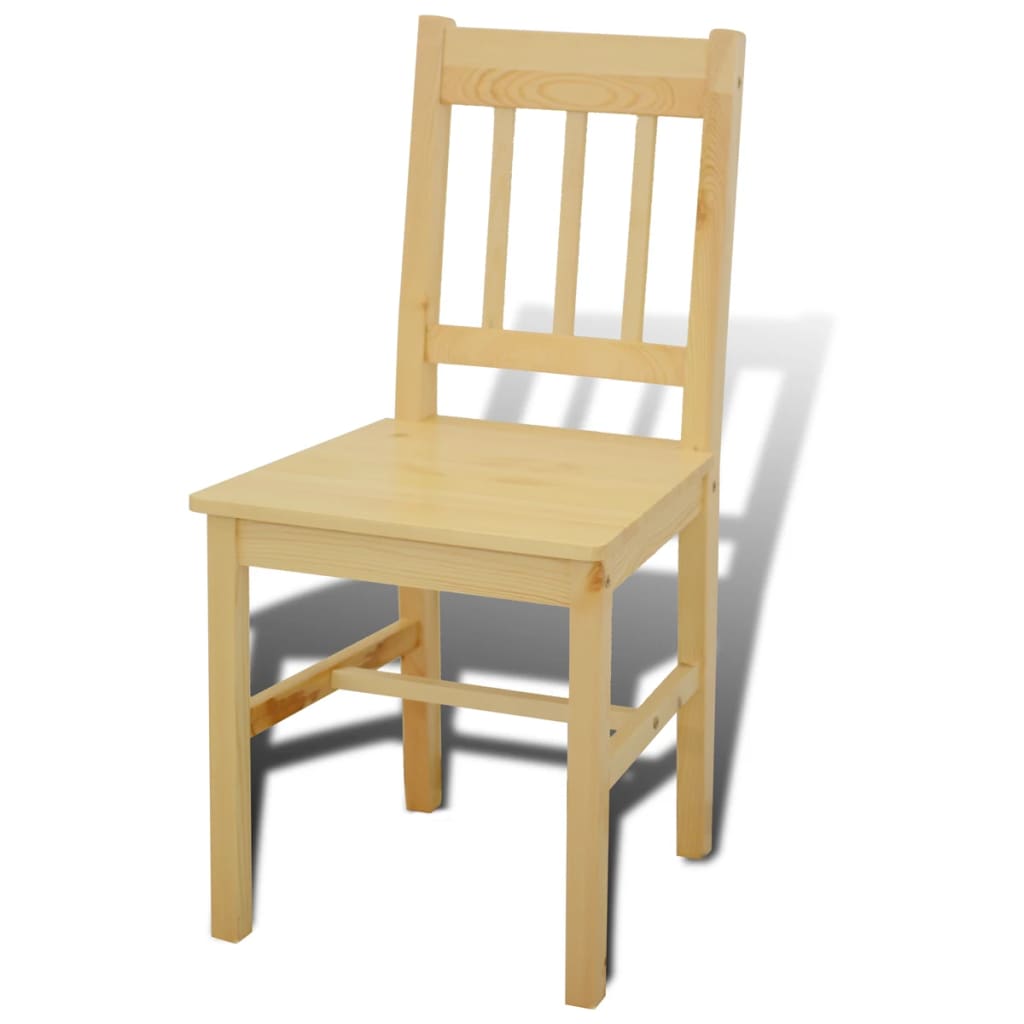Tavolo con 4 sedie in Legno Naturale - Image 4 of 7