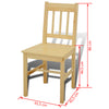 Tavolo con 4 sedie in Legno Naturale - Image 7 of 7
