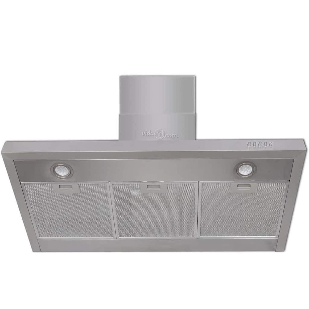 vidaXL Cappa Piatta Inossidabile 900 mm - Image 1 of 5