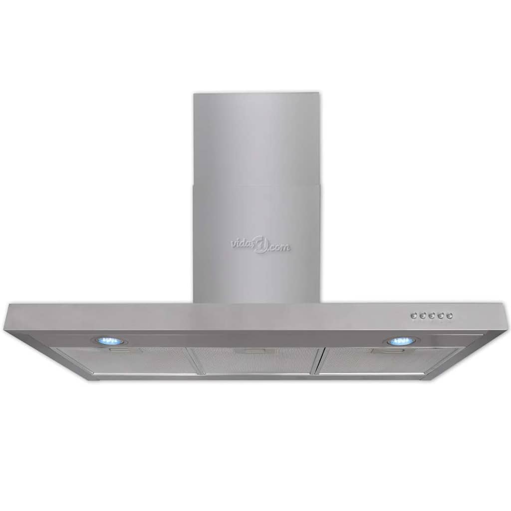 vidaXL Cappa Piatta Inossidabile 900 mm - Image 2 of 5