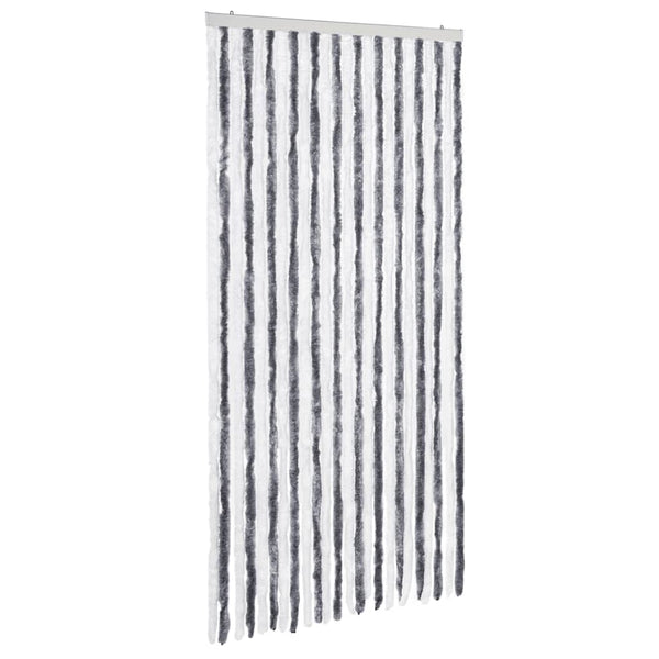 Zanzariera Grigio e Bianco 100x220 cm Ciniglia - immagine 2 | SolPatio
