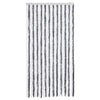 vidaXL Zanzariera Grigio e Bianco 90x220 cm Ciniglia - Image 6 of 12