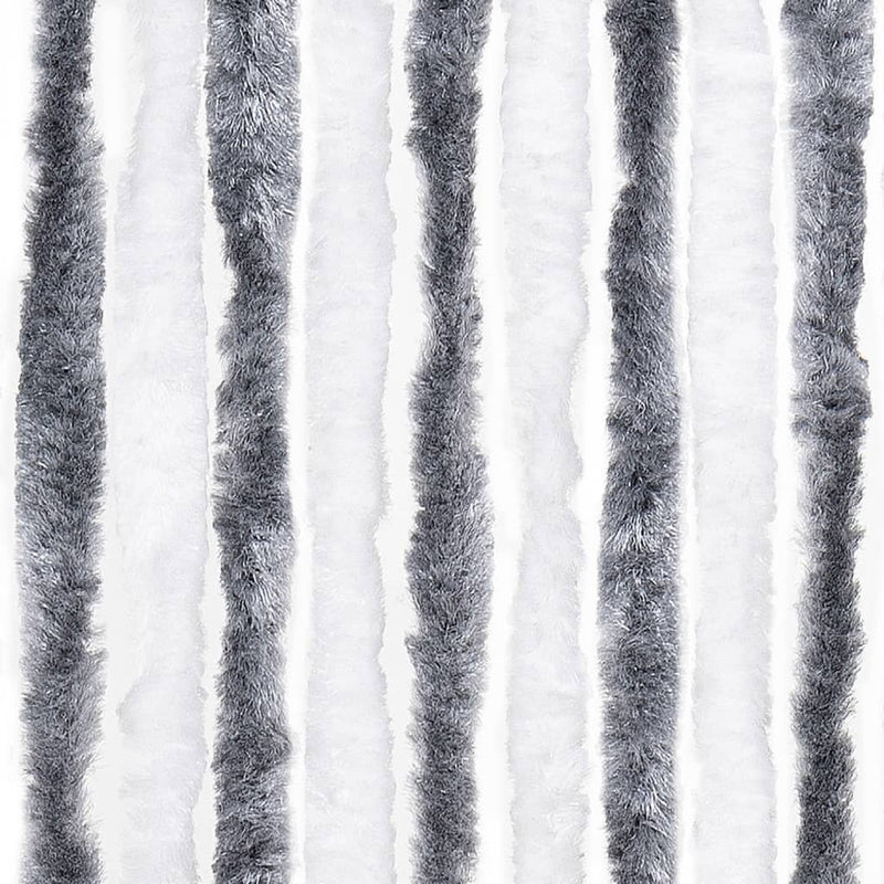 vidaXL Zanzariera Grigio e Bianco 100x220 cm Ciniglia - Image 5 of 6