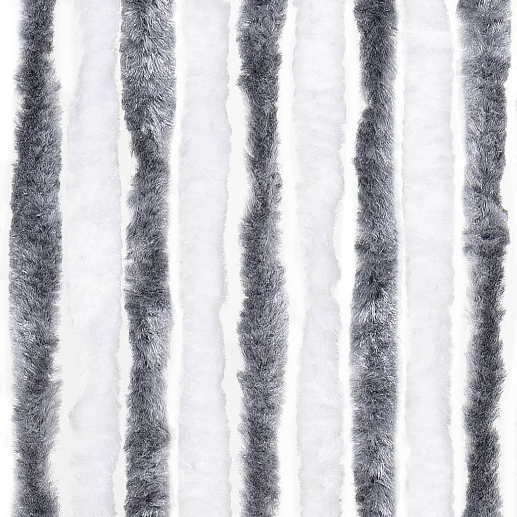 Zanzariera Grigio e Bianco 100×220 cm Ciniglia - Image 5 of 6