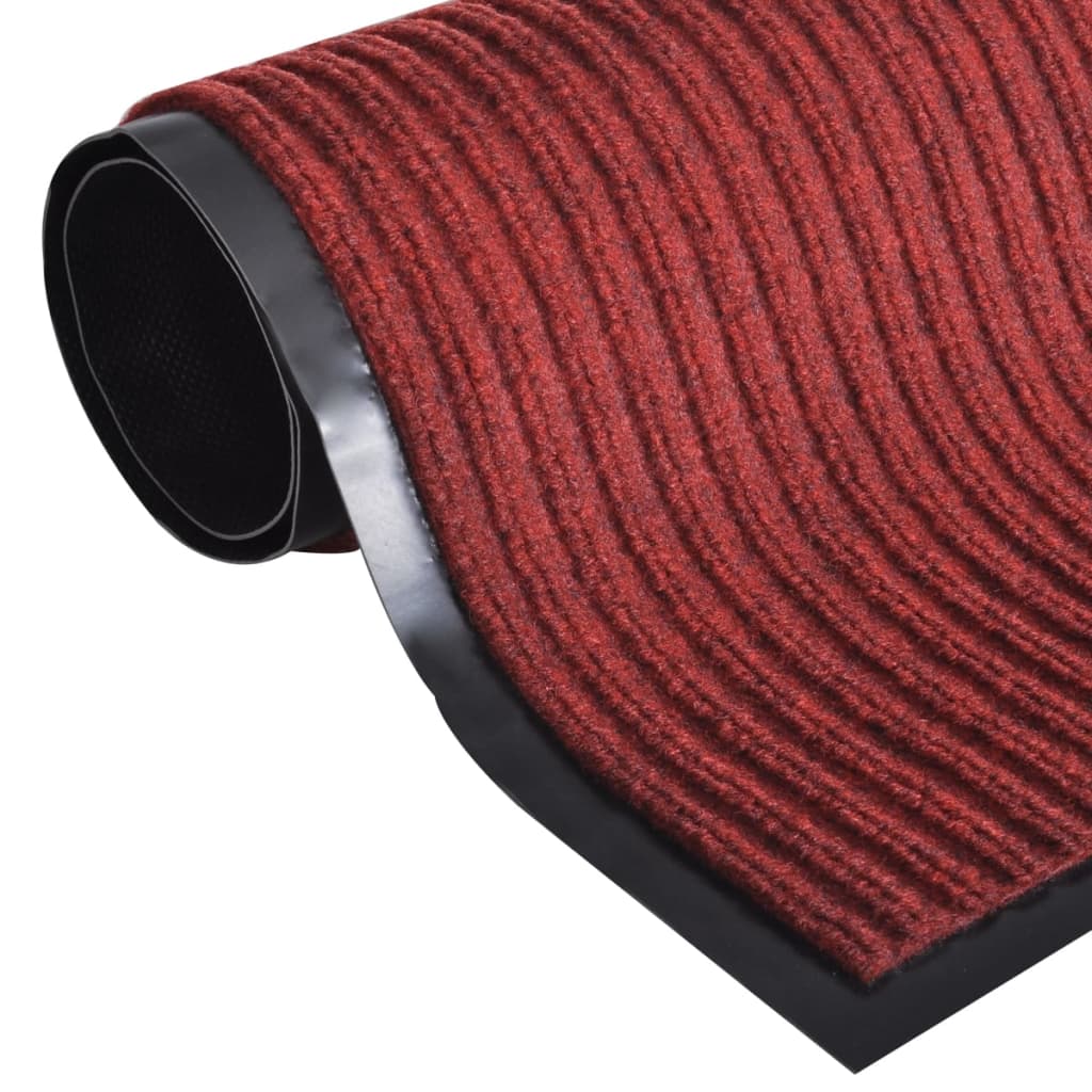 vidaXL Zerbino Rosso 90 x 120 cm in PVC - Image 1 of 4
