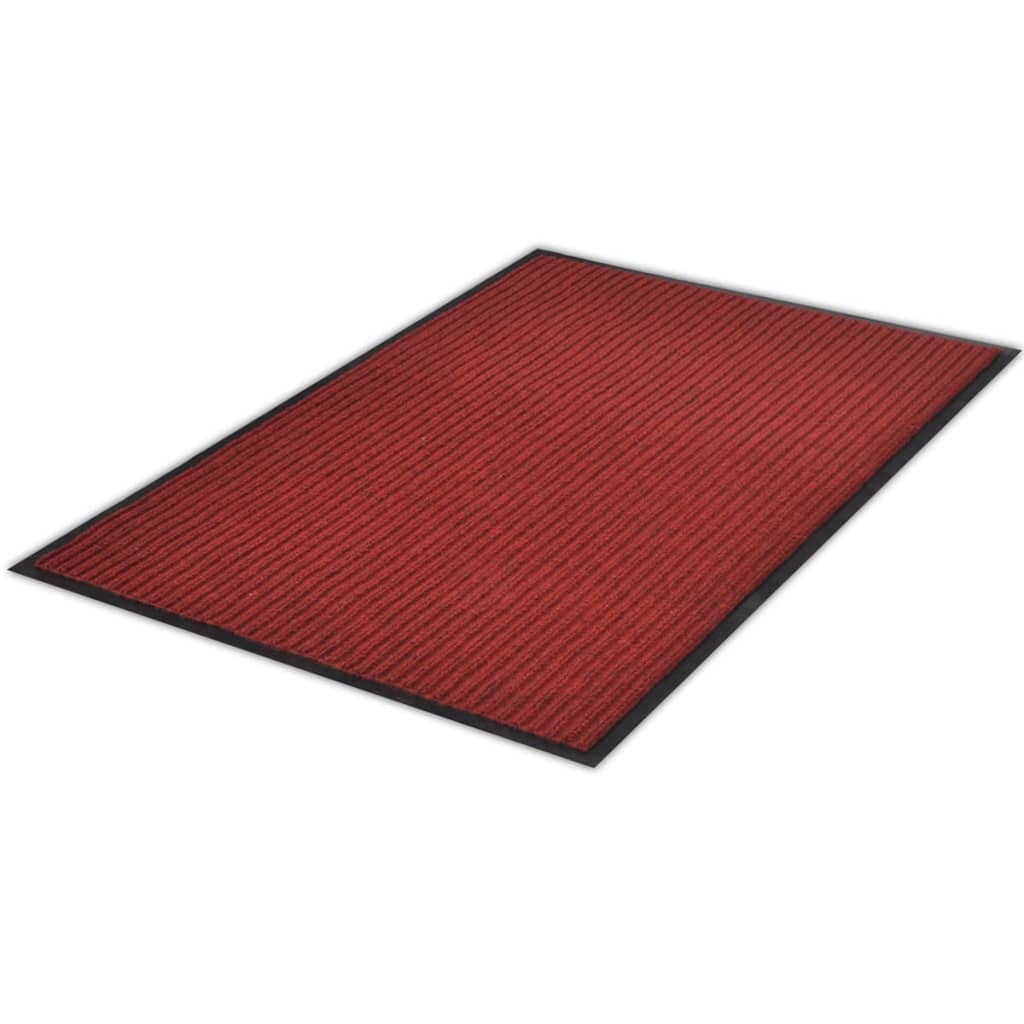 vidaXL Zerbino Rosso 90 x 120 cm in PVC - Image 2 of 4