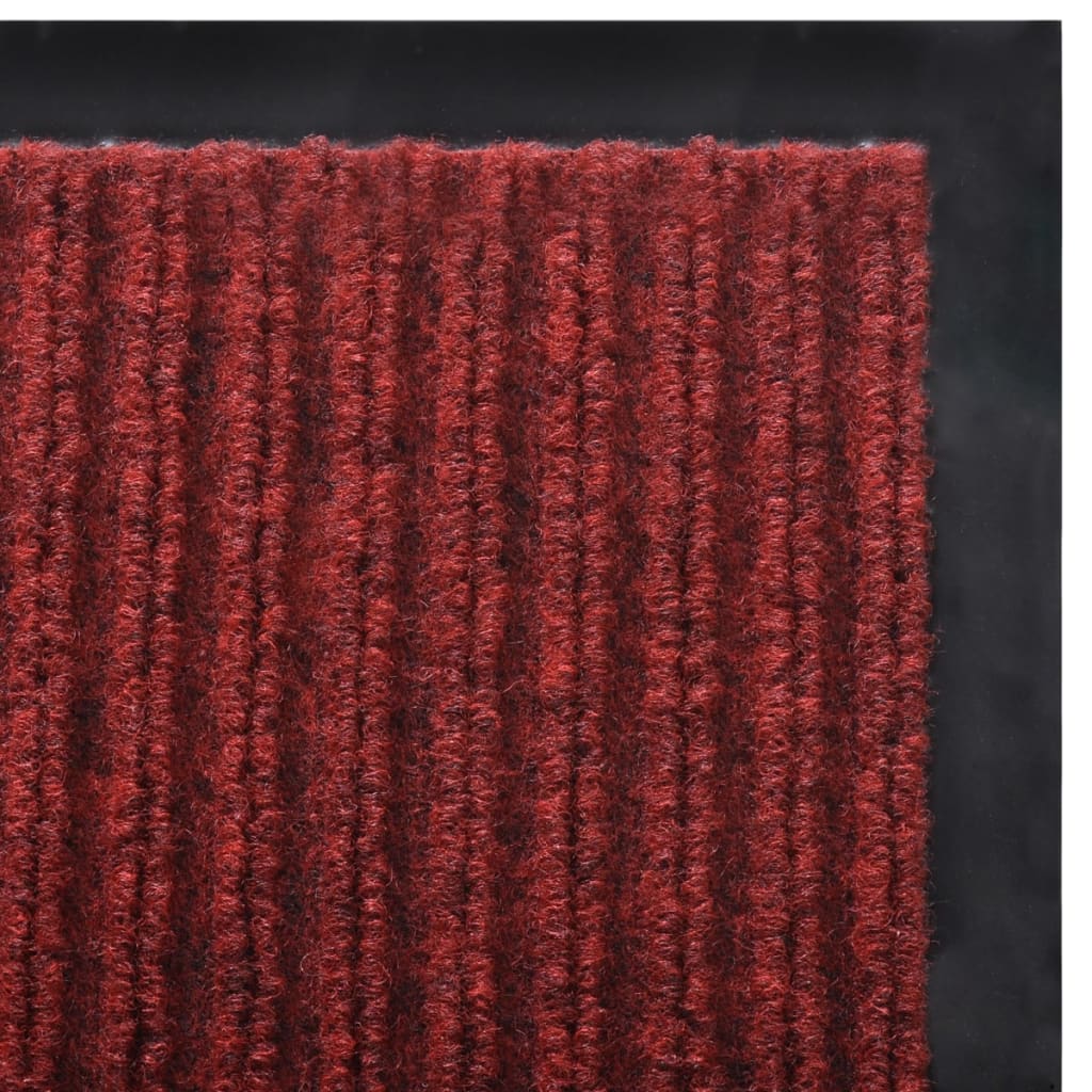 vidaXL Zerbino Rosso 90 x 120 cm in PVC - Image 3 of 4