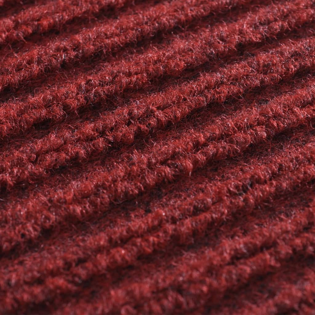 vidaXL Zerbino Rosso 90 x 120 cm in PVC - Image 4 of 4