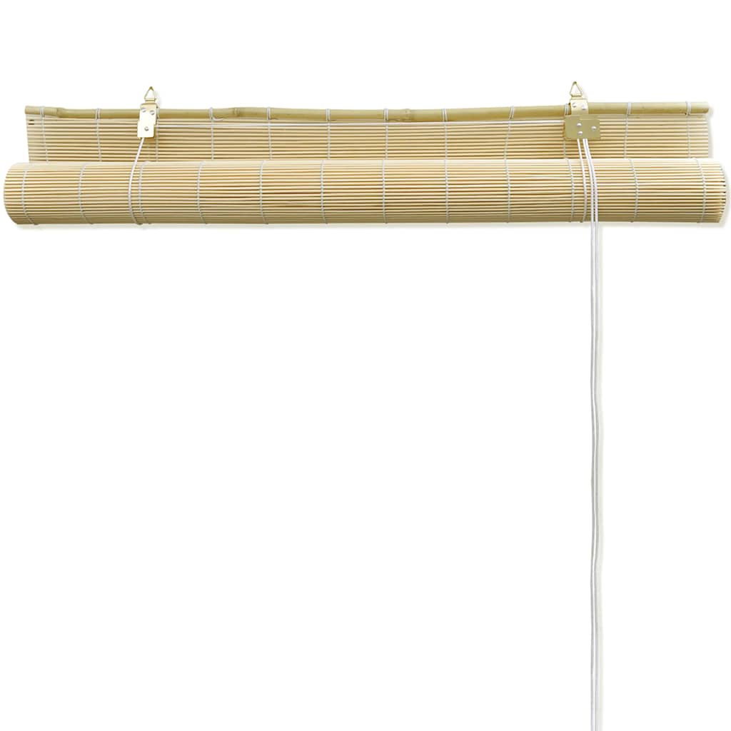 Tende a Rullo in Bambù Naturale 80x160 cm - Image 3 of 3