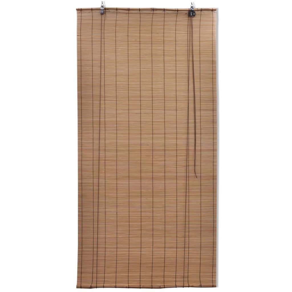 Tende a Rullo in Bambù Marrone 120x160 cm - Image 1 of 4