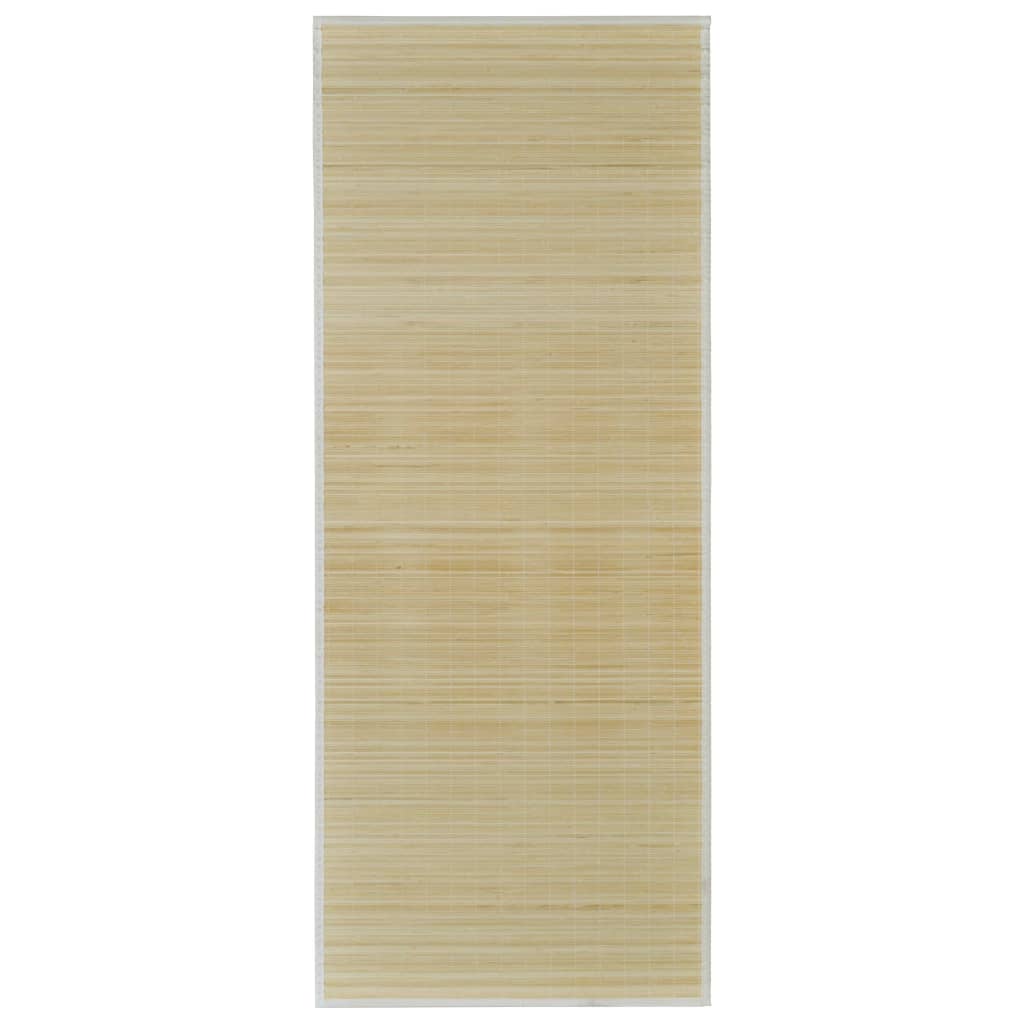 vidaXL Tappeto Rettangolare in Bambù Naturale 150 x 200 cm - Image 2 of 5