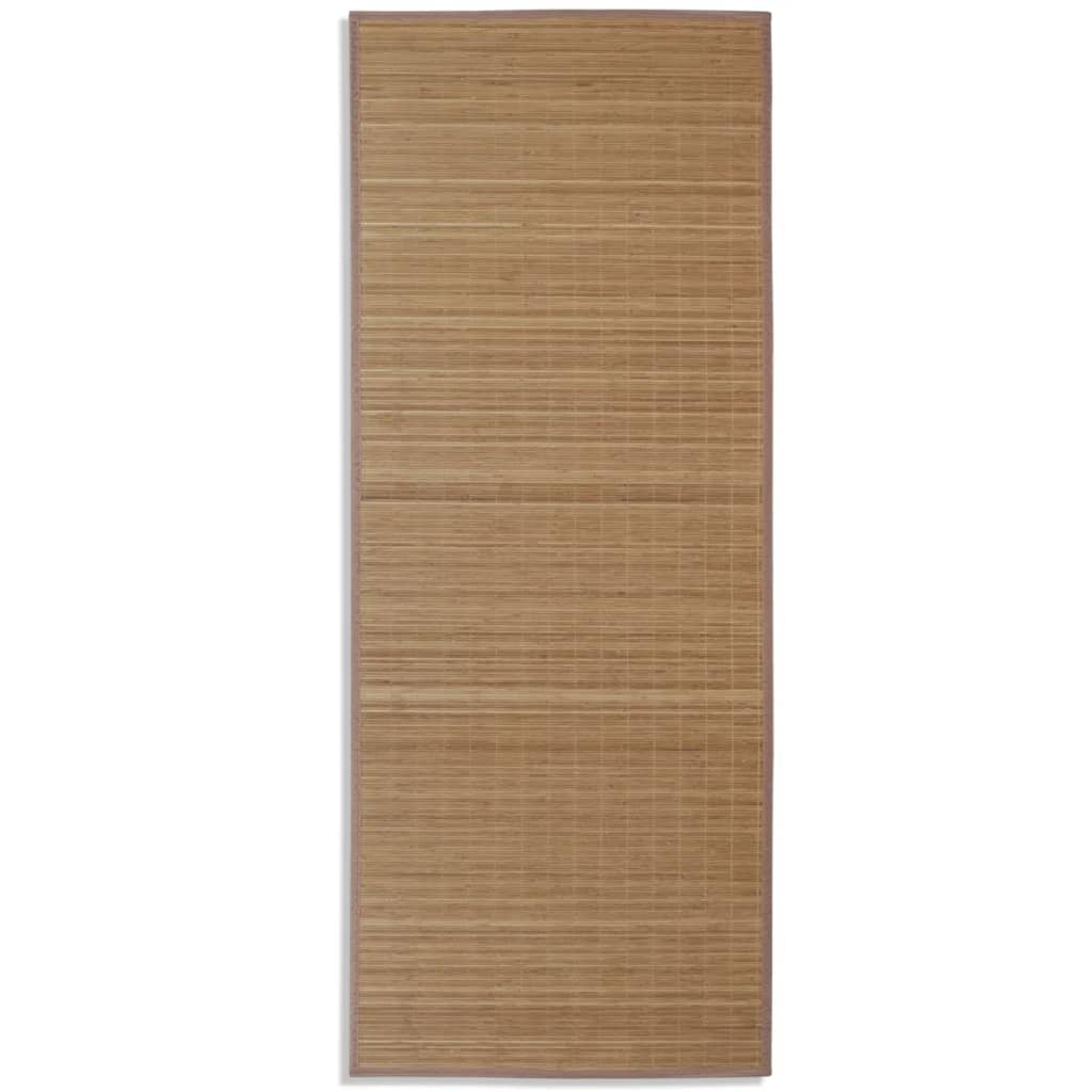 vidaXL Tappeto Rettangolare in Bambù Marrone 150 x 200 cm - Image 4 of 10