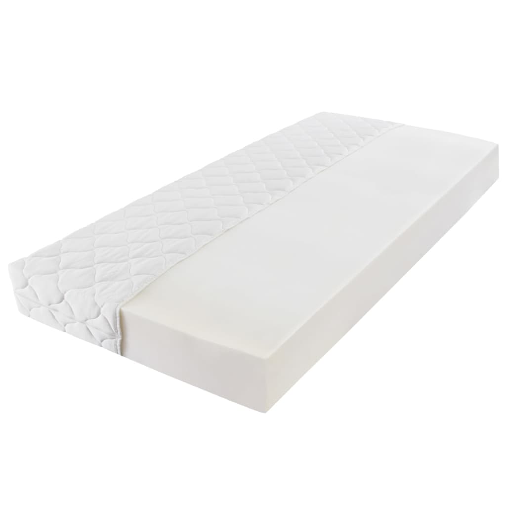 vidaXL Materasso con Fodera Lavabile 200 x 90 x 17 cm H3 - Image 1 of 2