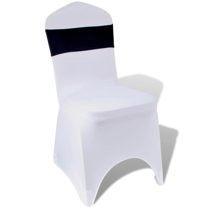 Set 25 Fasce Decorative Nere Elasticizzate per Sedie con Fibbia Effetto Diamante - Image 5 of 8